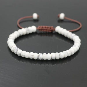Abacus Beaded Bracelet for Men and Women - White / Women