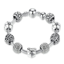 Load image into Gallery viewer, Amor Antique Silver Bracelet for Women - B / 20cm
