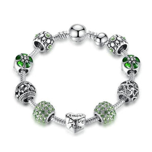 Amor Antique Silver Bracelet for Women - C / 20cm