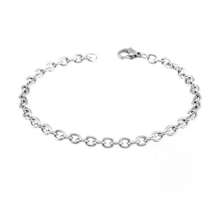 Chain Link Bracelet for Women - 4mm / 22cm