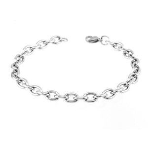 Chain Link Bracelet for Women - 6mm / 21cm