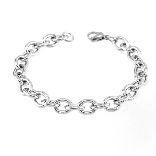 Chain Link Bracelet for Women - 8mm / 22cm