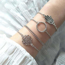 Load image into Gallery viewer, Crystal Metallic Beads Bracelet Sets for Women
