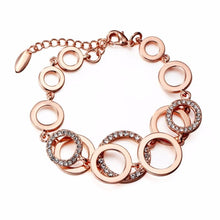 Load image into Gallery viewer, Crystal Paved Round Bracelet for Women