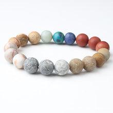 Load image into Gallery viewer, Galaxy Crystal Beads Bracelet for Men and Women - 10mm Matte Stone