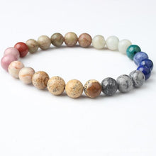 Load image into Gallery viewer, Galaxy Crystal Beads Bracelet for Men and Women - 8mm Polished Stone