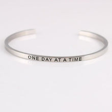 Load image into Gallery viewer, Inspirational Quote Bangle for Women - G