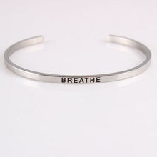 Load image into Gallery viewer, Inspirational Quote Bangle for Women - K