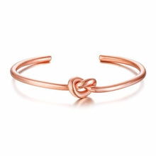 Load image into Gallery viewer, Knot Bangle for Women - Rose Gold