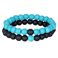 Load image into Gallery viewer, Onyx Beads Bracelet For Men And Women - Black Onyx Stone