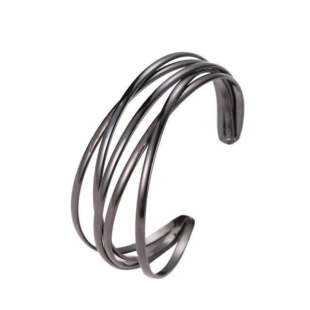 Hollow Cuff Bangle for Women