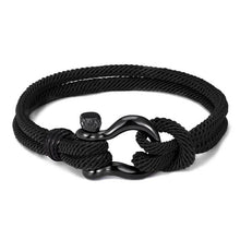 Load image into Gallery viewer, Anchor Cord Rope Bracelet for Men and Women