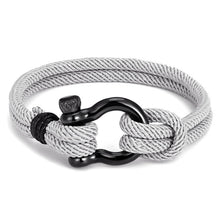 Load image into Gallery viewer, Anchor Cord Rope Bracelet for Men and Women