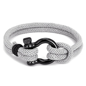 Anchor Cord Rope Bracelet for Men and Women