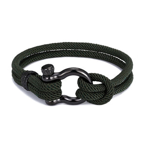 Anchor Cord Rope Bracelet for Men and Women