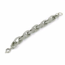 Load image into Gallery viewer, Rhinestone Paved Link Bracelet for Women