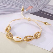 Load image into Gallery viewer, Seashells Gold-Plated Bracelet for Women - C