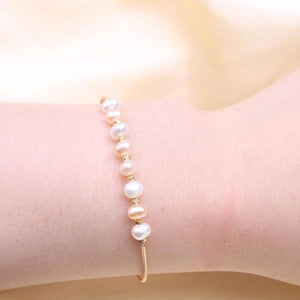 Semi-precious Pearls Bangle for Women