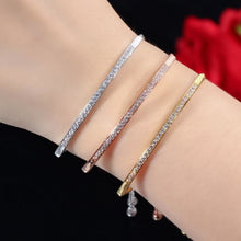 Load image into Gallery viewer, Silver Rose Gold and Gold Slim Bracelet For Women