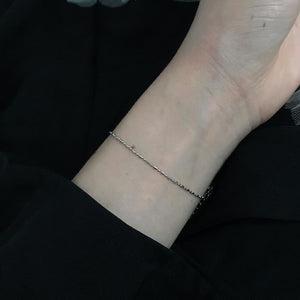 Sterling Silver Basic Bracelet for Women