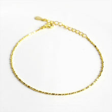 Load image into Gallery viewer, Sterling Silver Basic Bracelet for Women - Gold