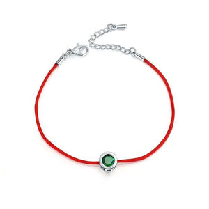 Stone And Rope Bracelet for Women - Green