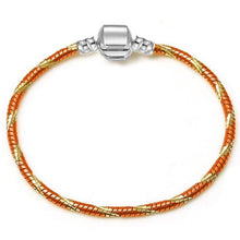 Load image into Gallery viewer, Textured Metallic Heart or Cube Bracelet for Women - L / 21cm