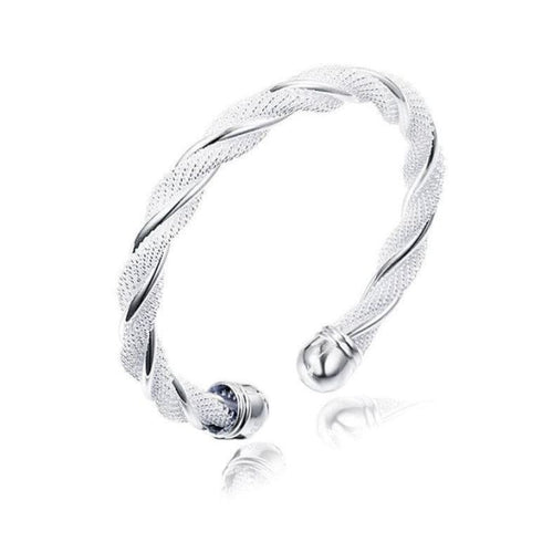 Twisted Cuff Bangle for Women
