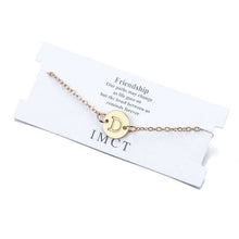 Load image into Gallery viewer, Ultra-slim One-letter Metallic Bracelet for Women - D