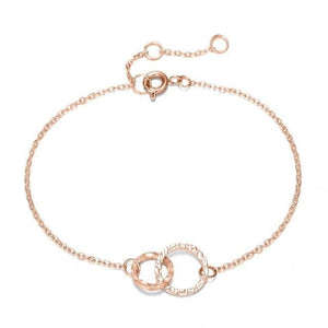 Ultra-thin Steel Silver Gold Rose Gold Womens Bracelet - O