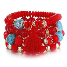 Load image into Gallery viewer, Vintage Crystal Bracelet Set for Women - K