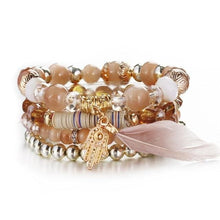 Load image into Gallery viewer, Vintage Crystal Bracelet Set for Women - O