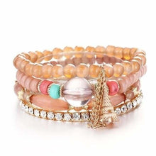 Load image into Gallery viewer, Vintage Crystal Bracelet Set for Women - U