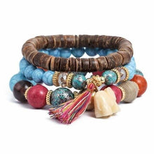 Load image into Gallery viewer, Vintage Crystal Bracelet Set for Women - W