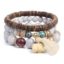 Load image into Gallery viewer, Vintage Crystal Bracelet Set for Women - Y