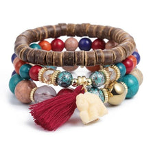 Load image into Gallery viewer, Vintage Crystal Bracelet Set for Women - Z